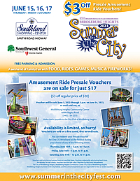 Middleburg Heights Summer in the City Festival Presale Vouchers